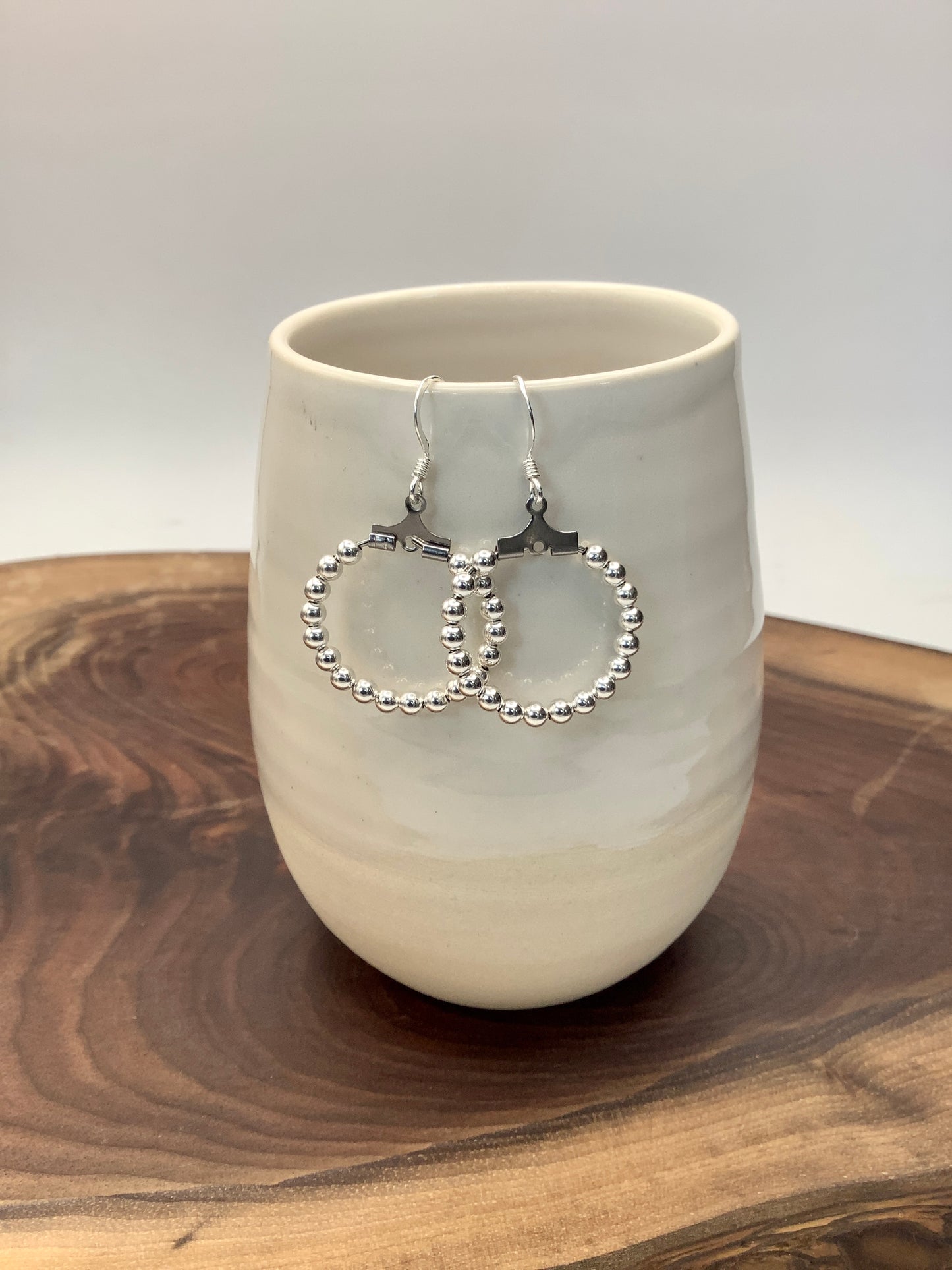 Sterling Silver Hoop Earrings