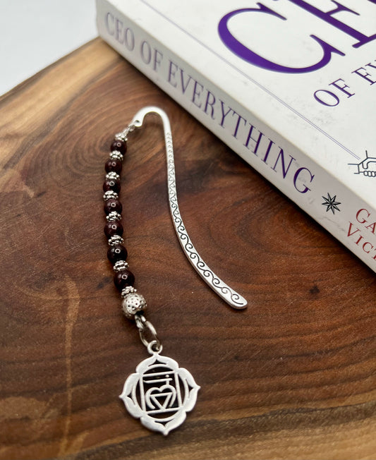 Root Chakra Garnet Bookmark