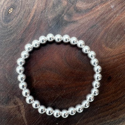 6mm Sterling Silver Bracelet