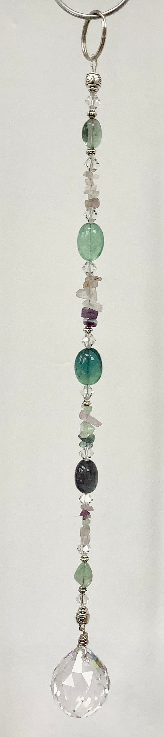 Rainbow Fluorite Suncatcher
