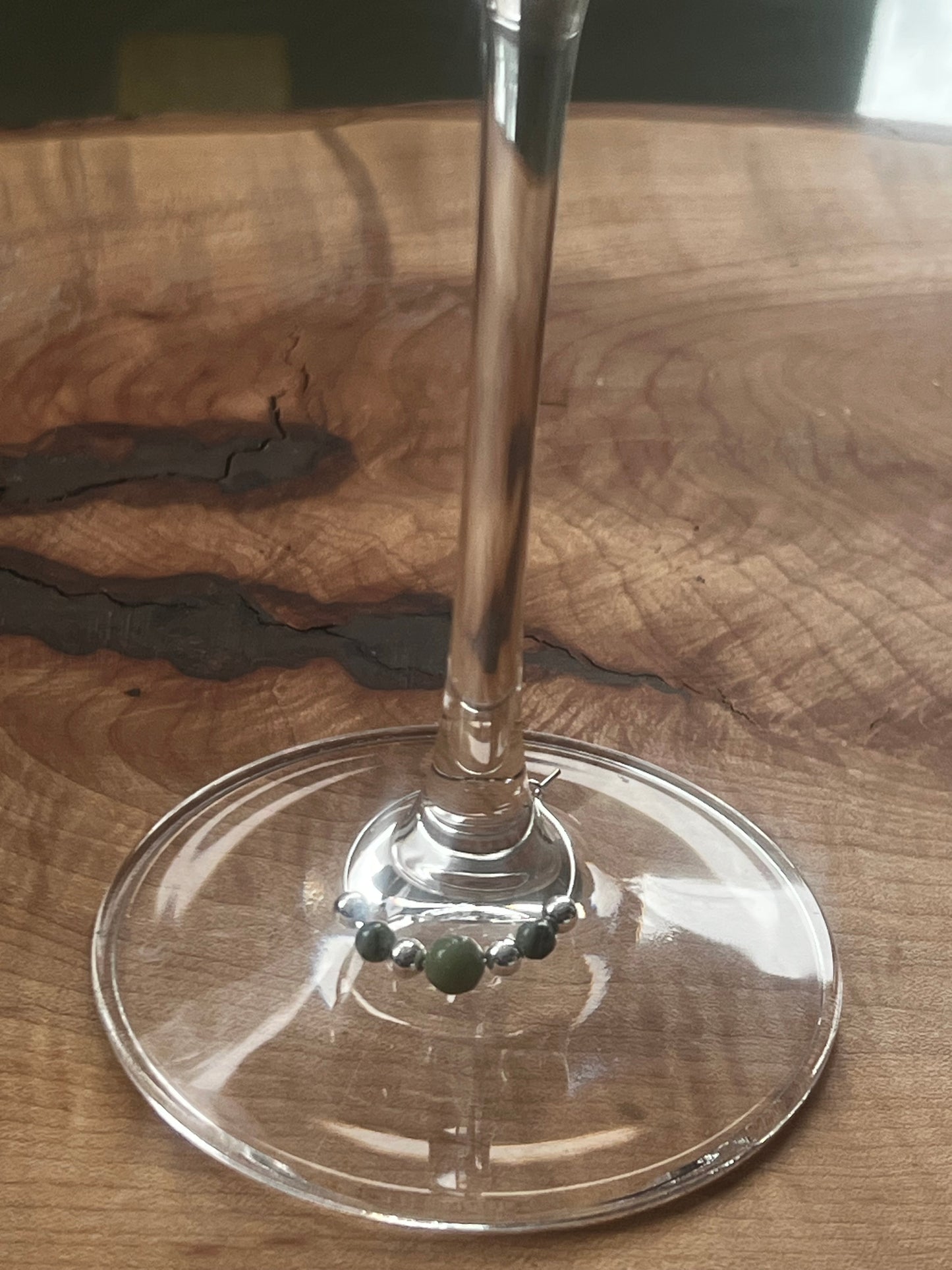 BC Jade Wine Charm