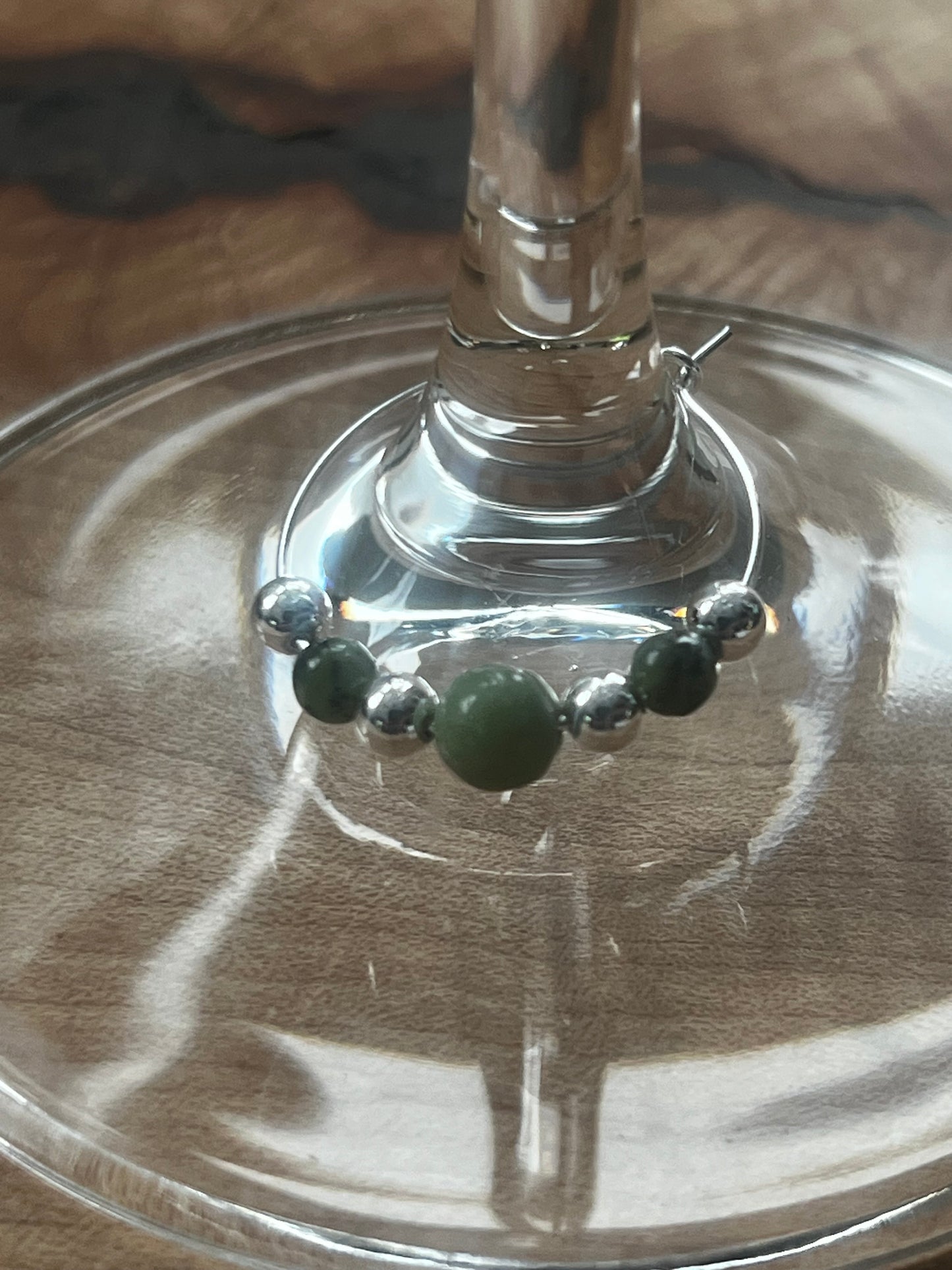 BC Jade Wine Charm