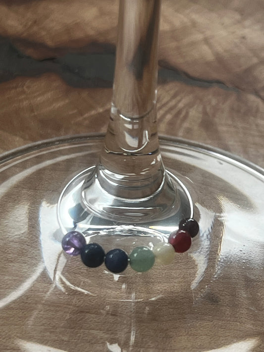 Chakra Wine Charm